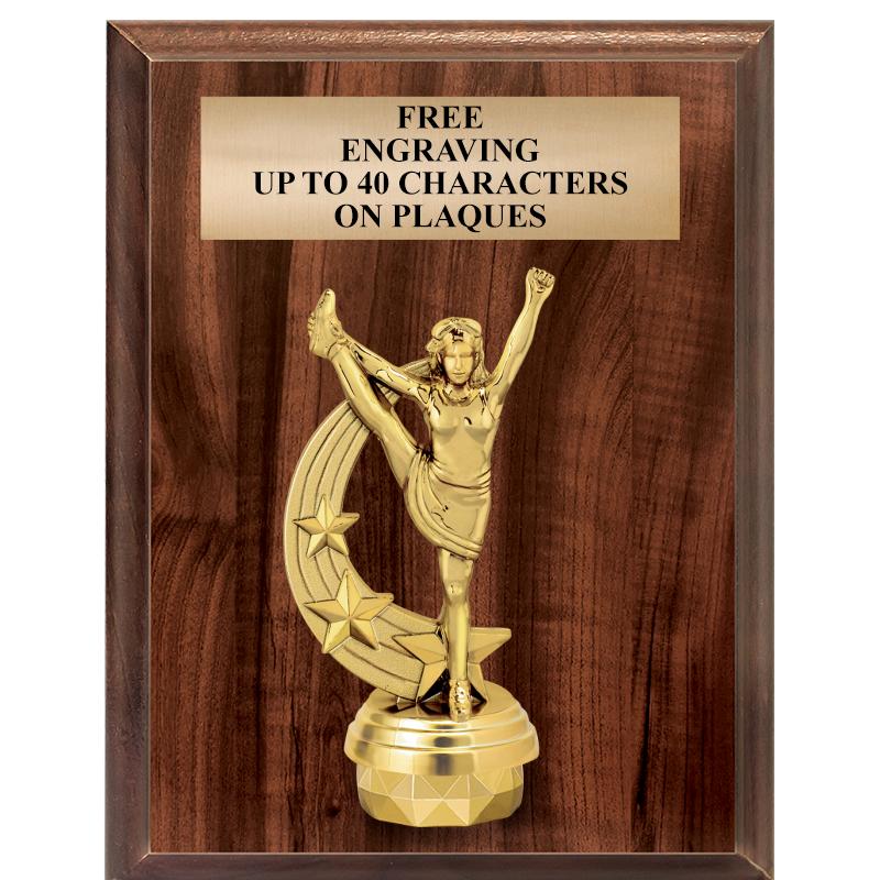 7"X9"FIGURINE VERTICAL PLAQUE