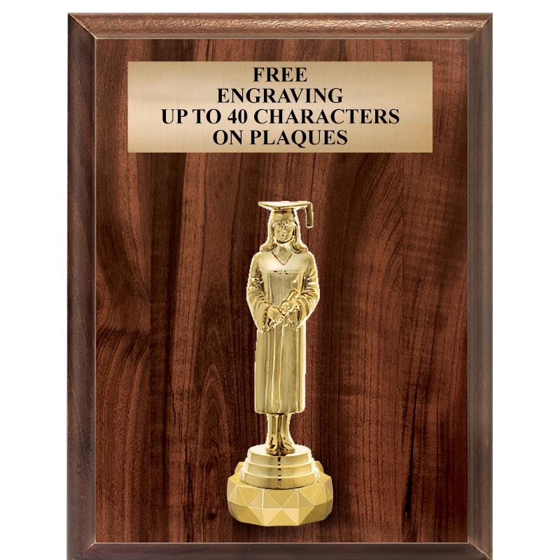 7"X9"FIGURINE VERTICAL PLAQUE