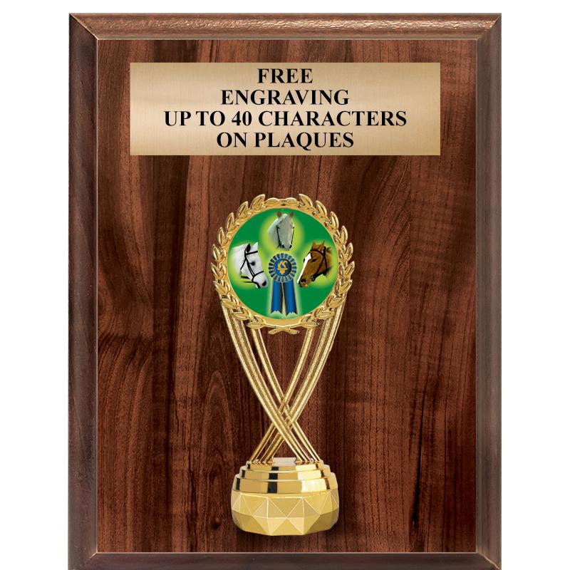 7"X9"FIGURINE VERTICAL PLAQUE