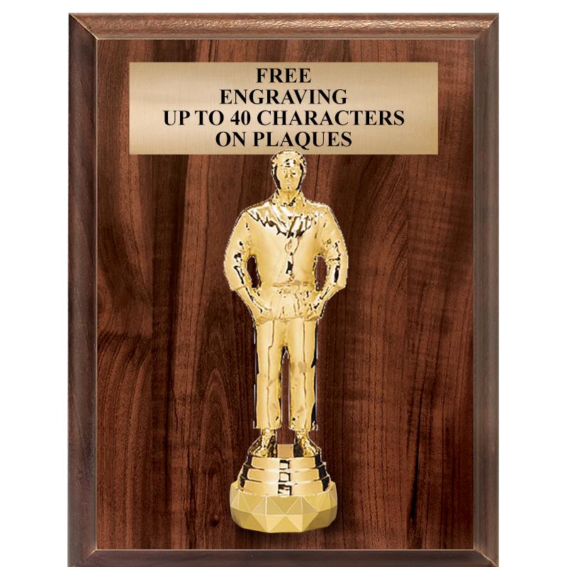 7"X9"FIGURINE VERTICAL PLAQUE