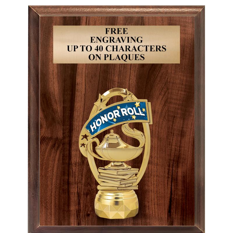 7"X9"FIGURINE VERTICAL PLAQUE