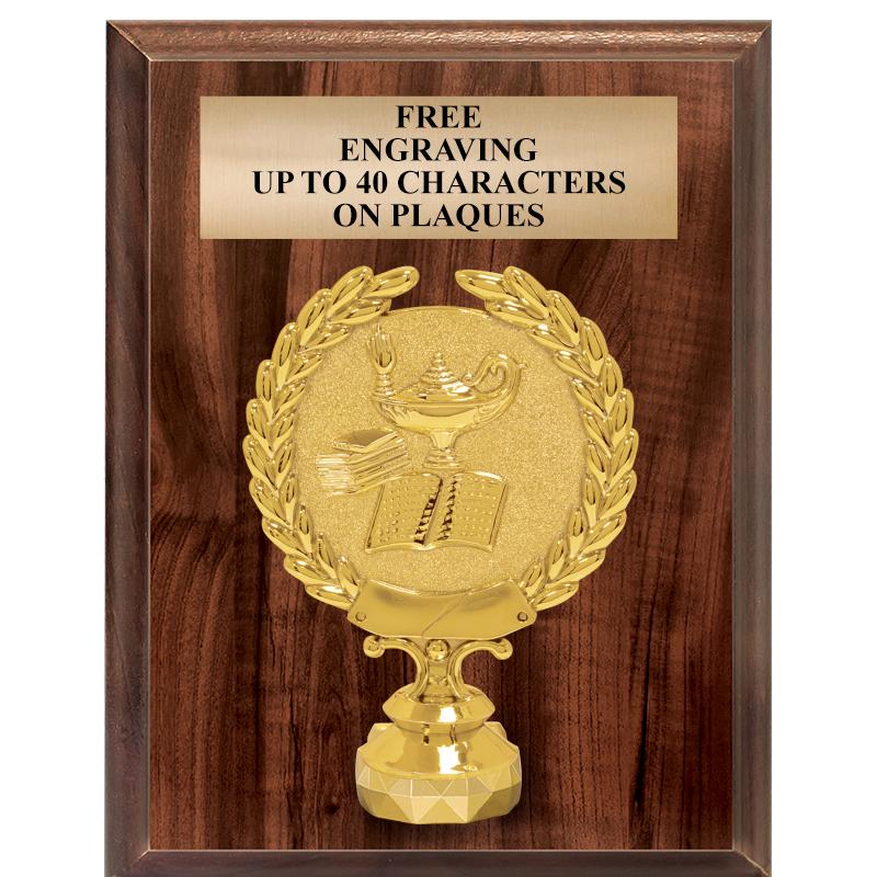 7"X9"FIGURINE VERTICAL PLAQUE
