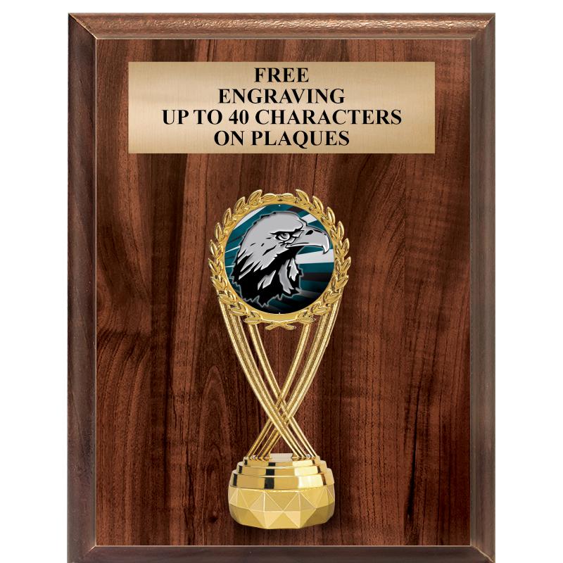 7"X9"FIGURINE VERTICAL PLAQUE