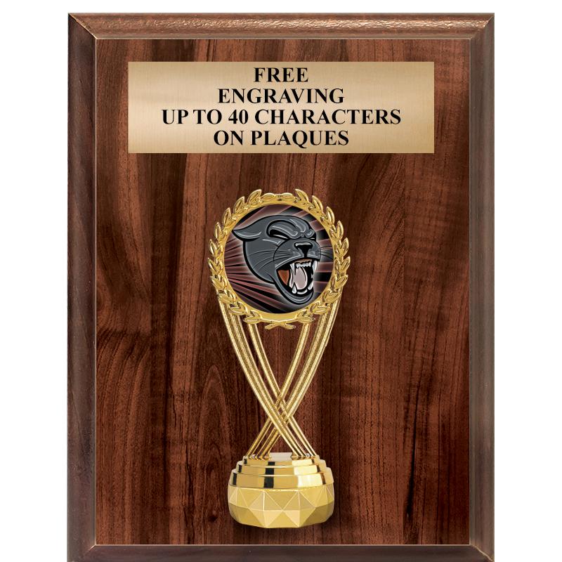 7"X9"FIGURINE VERTICAL PLAQUE