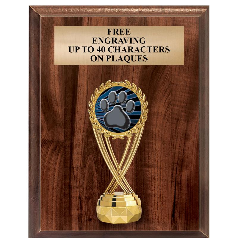 7"X9"FIGURINE VERTICAL PLAQUE