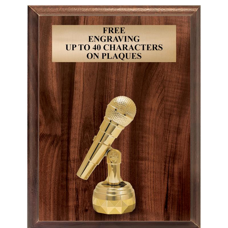 7"X9"FIGURINE VERTICAL PLAQUE