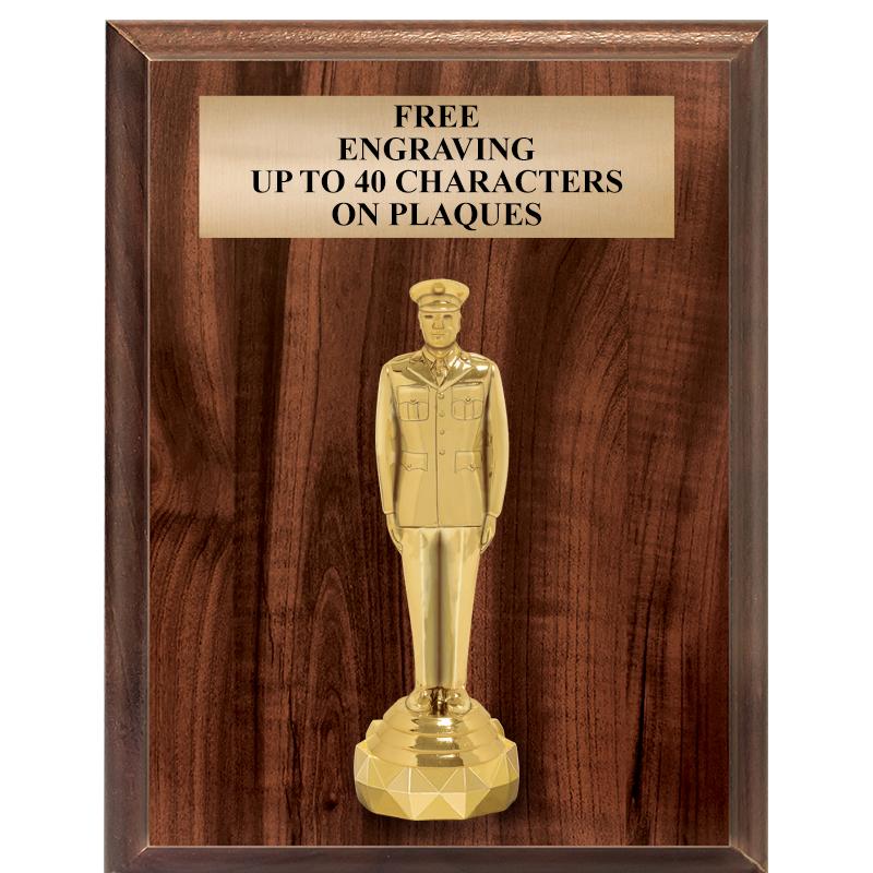7"X9"FIGURINE VERTICAL PLAQUE