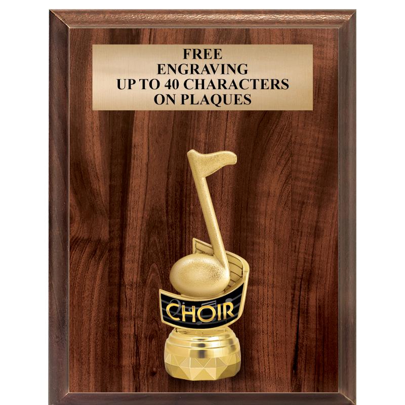 7"X9"FIGURINE VERTICAL PLAQUE