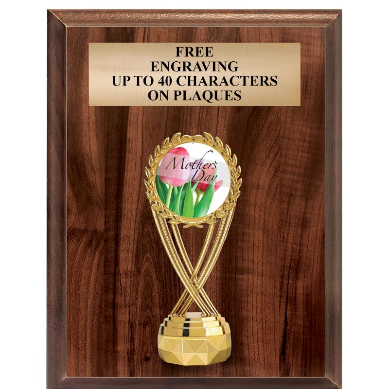 7"X9"FIGURINE VERTICAL PLAQUE