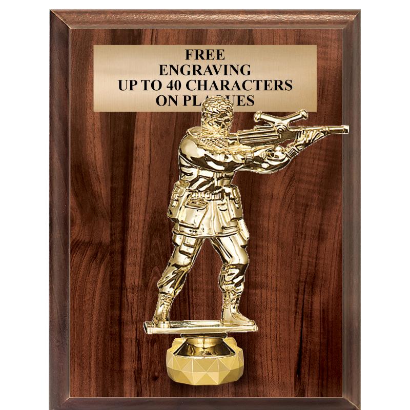 7"X9"FIGURINE VERTICAL PLAQUE
