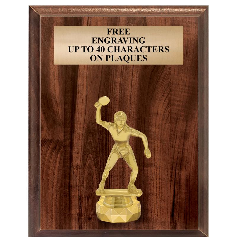 7"X9"FIGURINE VERTICAL PLAQUE