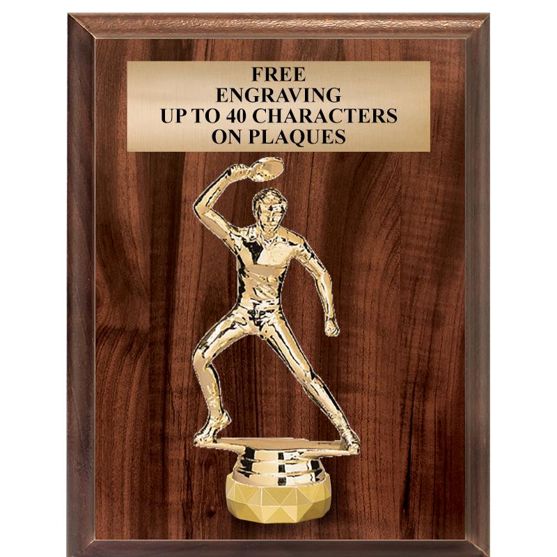 7"X9"FIGURINE VERTICAL PLAQUE
