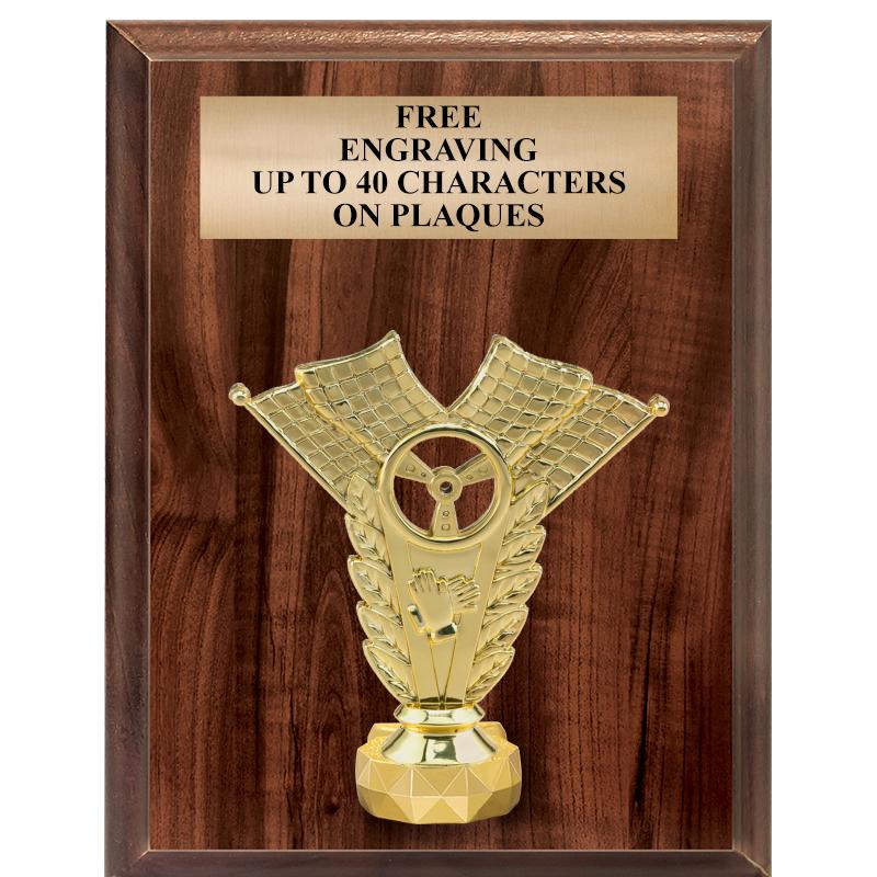 7"X9"FIGURINE VERTICAL PLAQUE