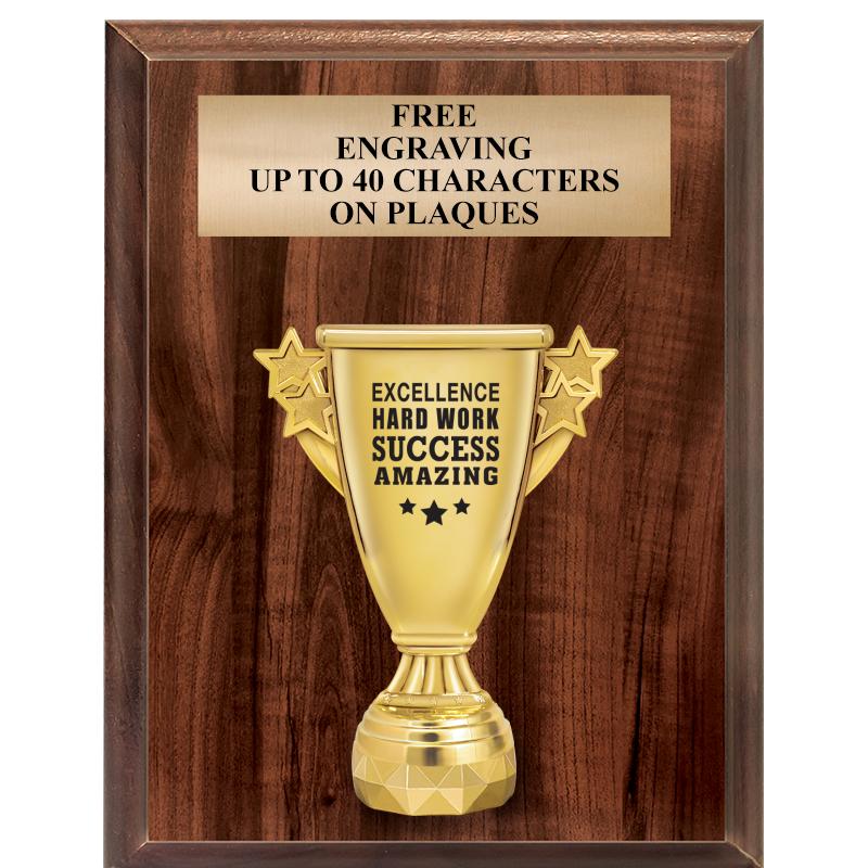 7"X9"FIGURINE VERTICAL PLAQUE