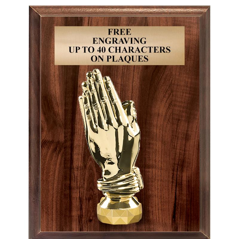 7"X9"FIGURINE VERTICAL PLAQUE