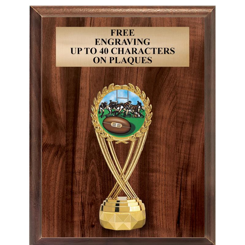 7"X9"FIGURINE VERTICAL PLAQUE