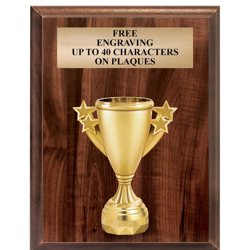 7"X9"FIGURINE VERTICAL PLAQUE