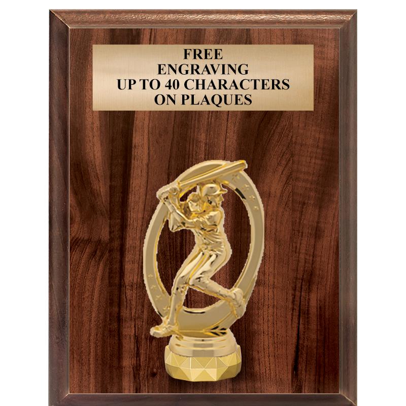 7"X9"FIGURINE VERTICAL PLAQUE