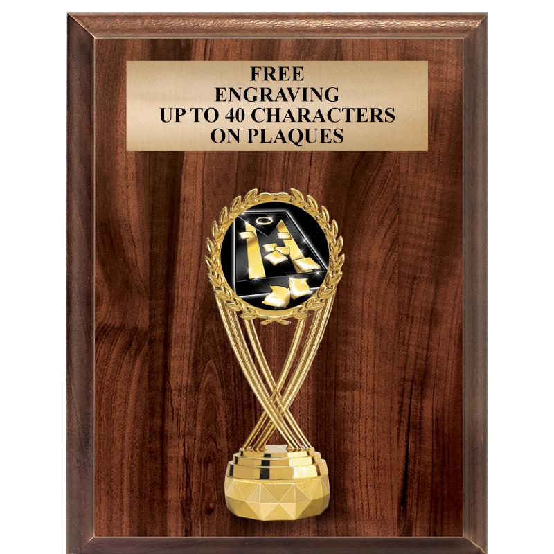 7"X9"FIGURINE VERTICAL PLAQUE