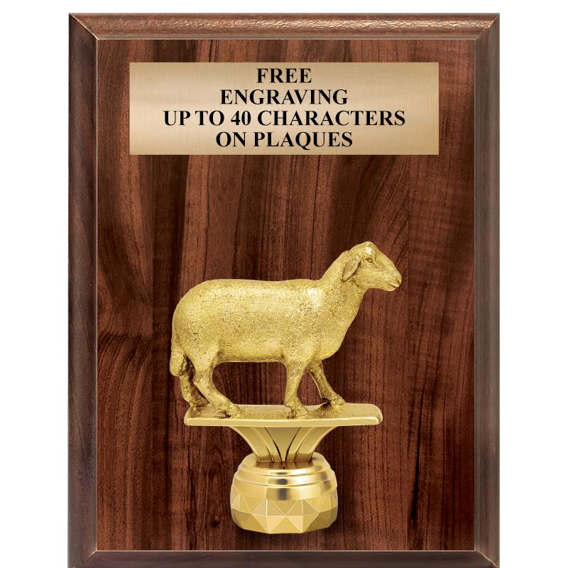 7"X9"FIGURINE VERTICAL PLAQUE