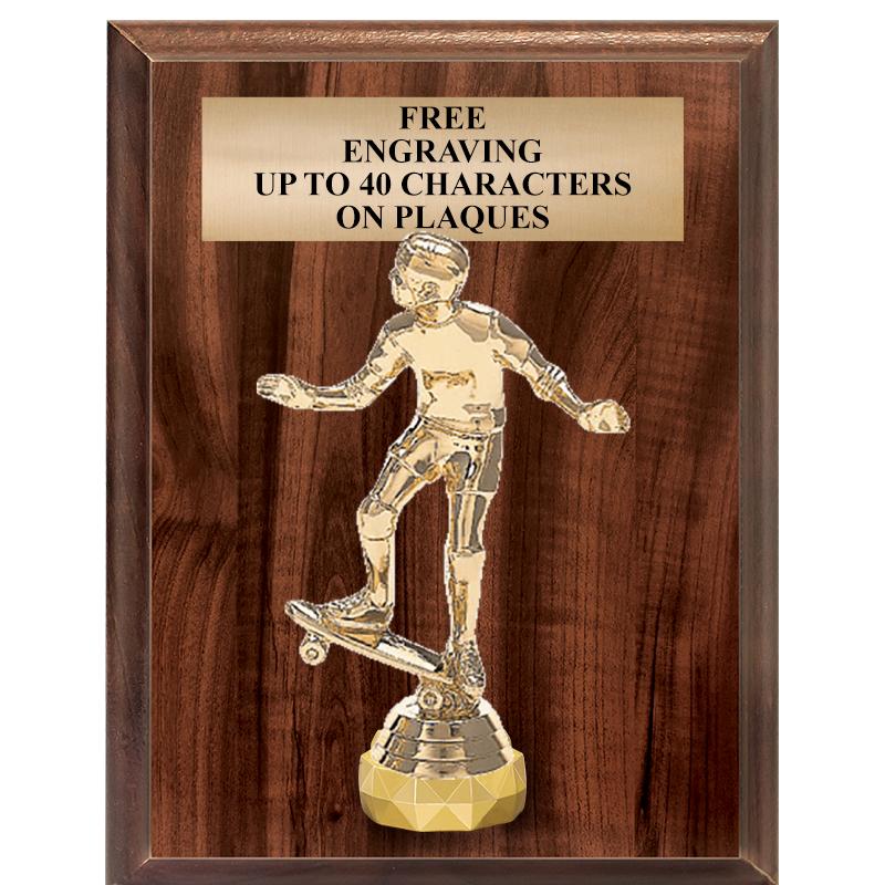 7"X9"FIGURINE VERTICAL PLAQUE