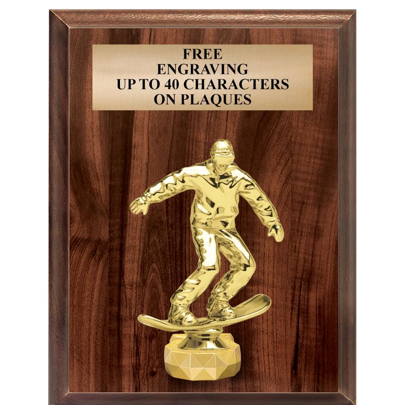 7"X9"FIGURINE VERTICAL PLAQUE