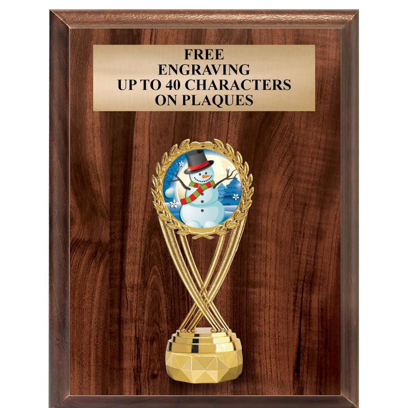 7"X9"FIGURINE VERTICAL PLAQUE