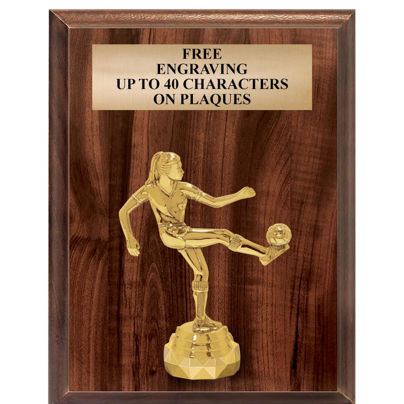 7"X9"FIGURINE VERTICAL PLAQUE