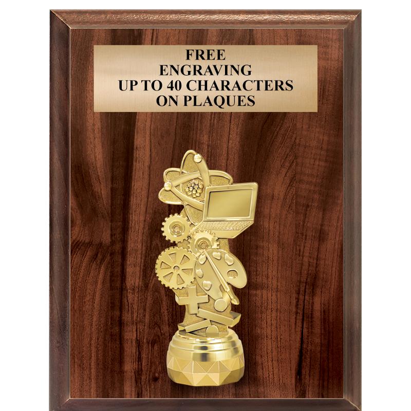 7"X9"FIGURINE VERTICAL PLAQUE