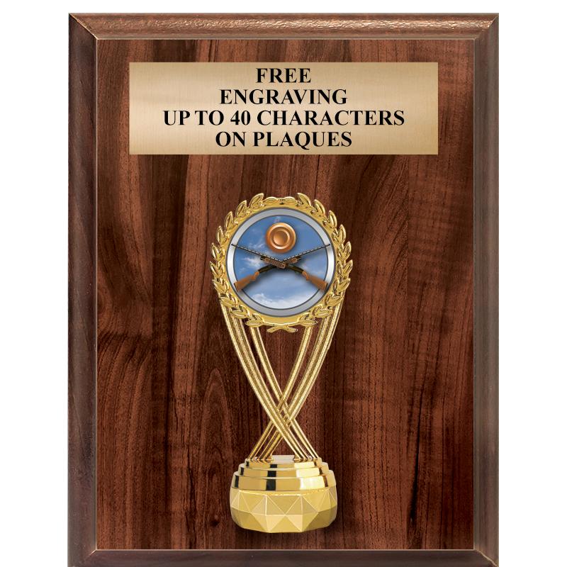 7"X9"FIGURINE VERTICAL PLAQUE