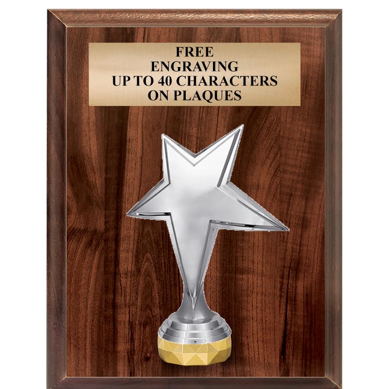 7"X9"FIGURINE VERTICAL PLAQUE