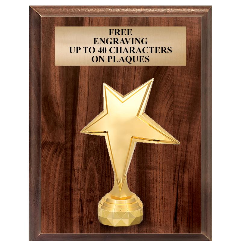 7"X9"FIGURINE VERTICAL PLAQUE