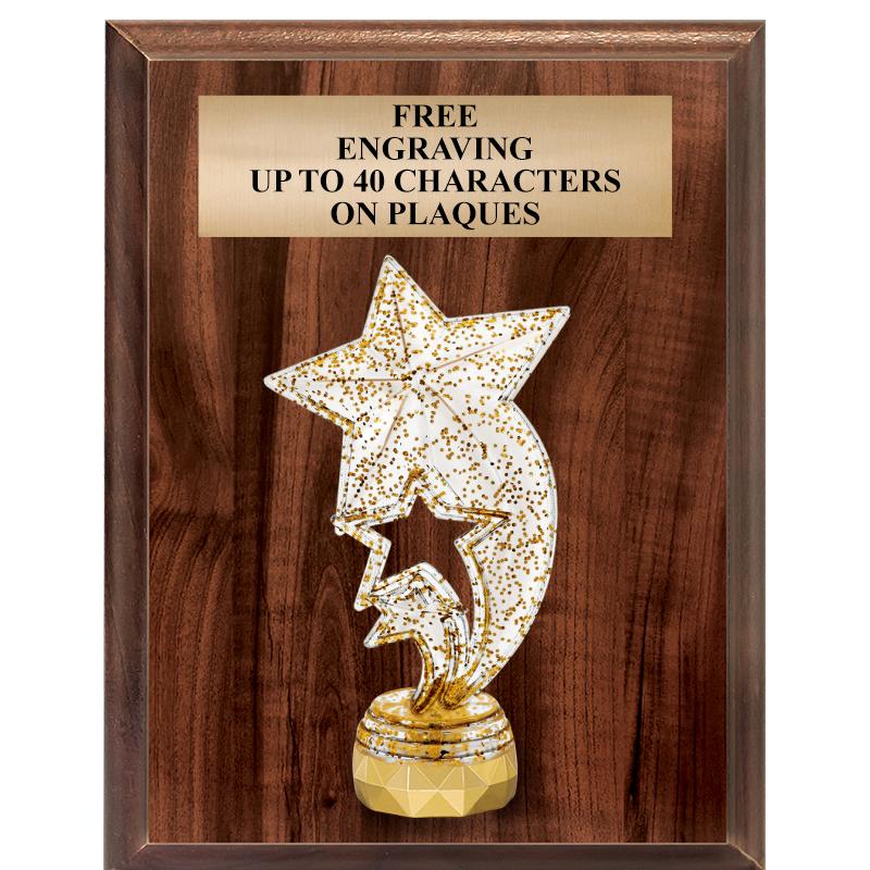 7"X9"FIGURINE VERTICAL PLAQUE