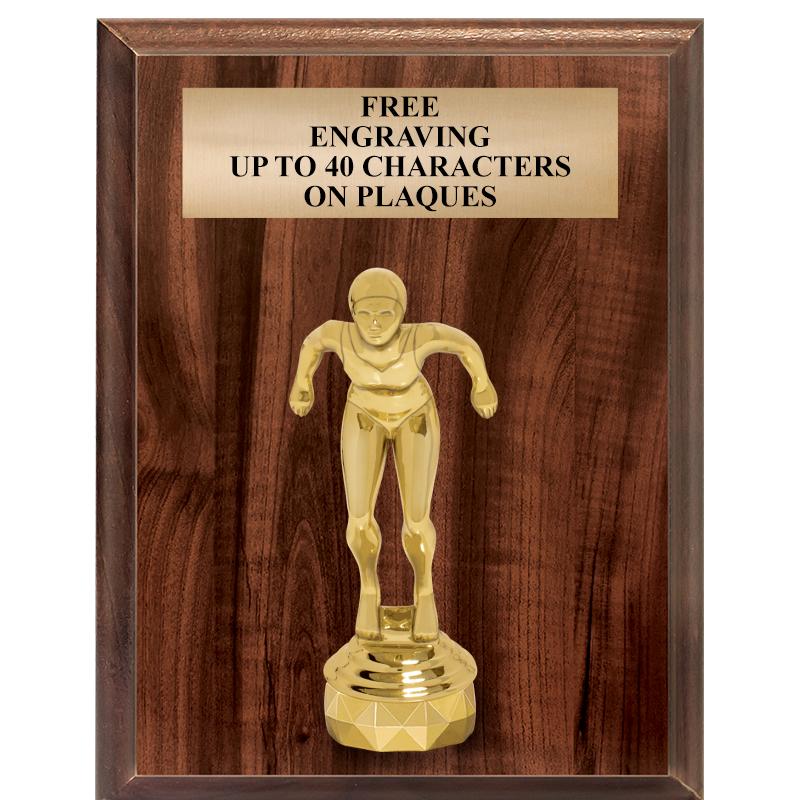 7"X9"FIGURINE VERTICAL PLAQUE