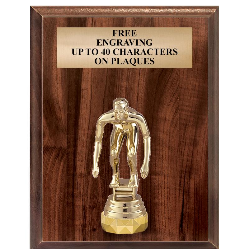 7"X9"FIGURINE VERTICAL PLAQUE