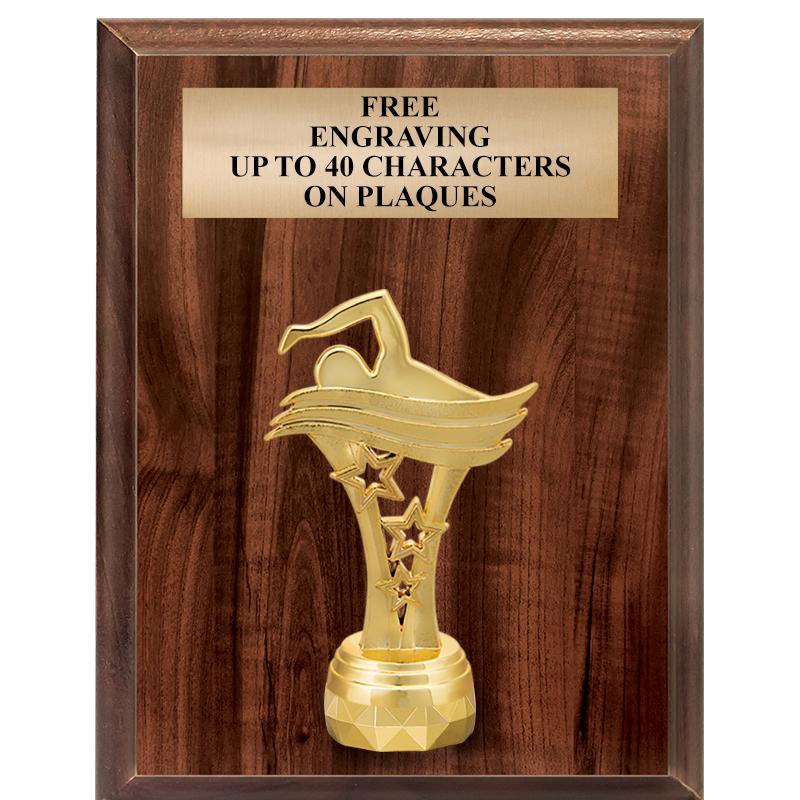 7"X9"FIGURINE VERTICAL PLAQUE