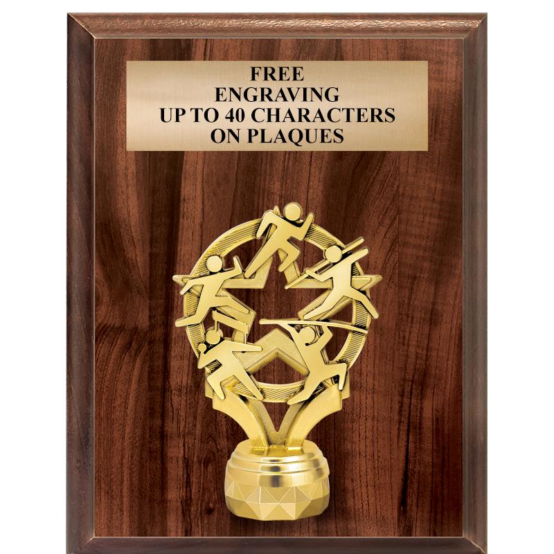 7"X9"FIGURINE VERTICAL PLAQUE