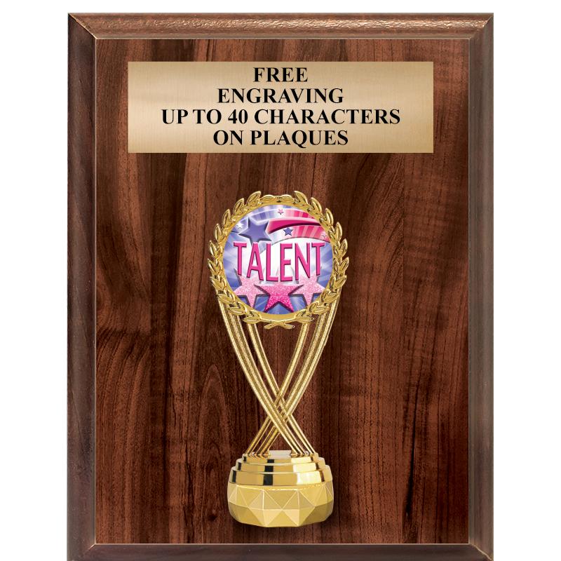 7"X9"FIGURINE VERTICAL PLAQUE