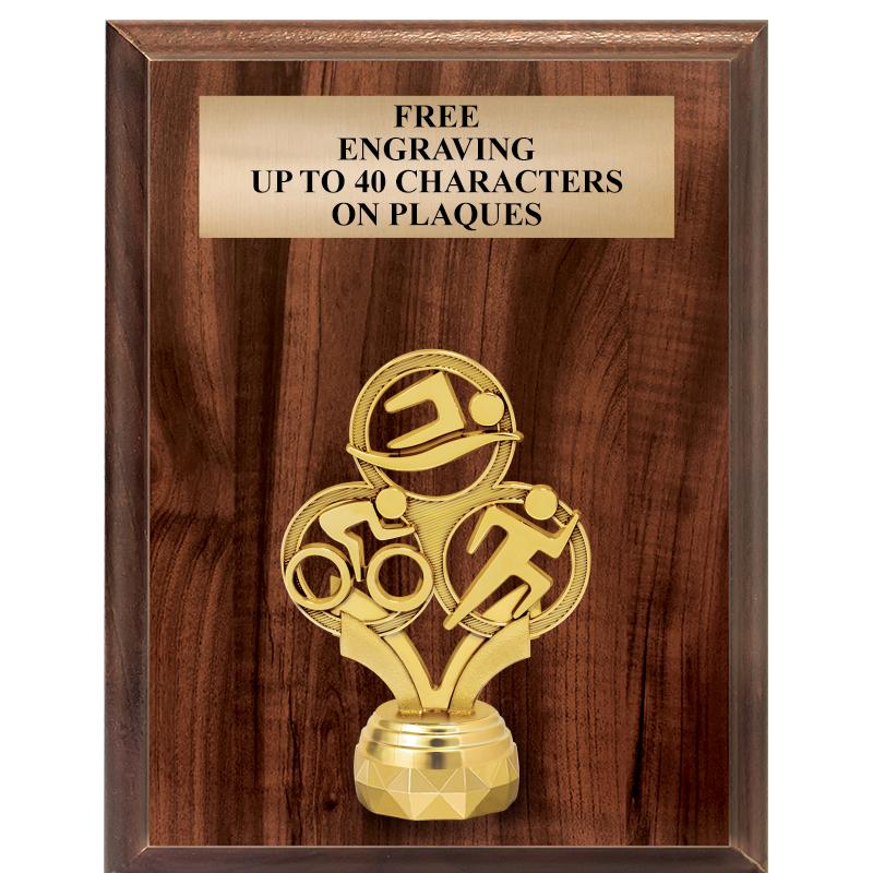 7"X9"FIGURINE VERTICAL PLAQUE