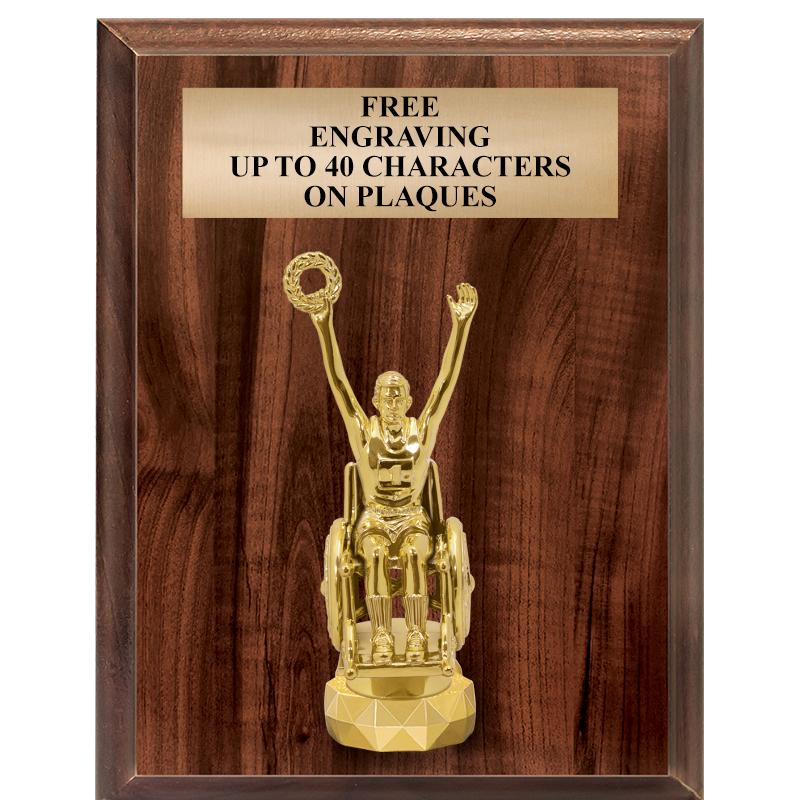 7"X9"FIGURINE VERTICAL PLAQUE