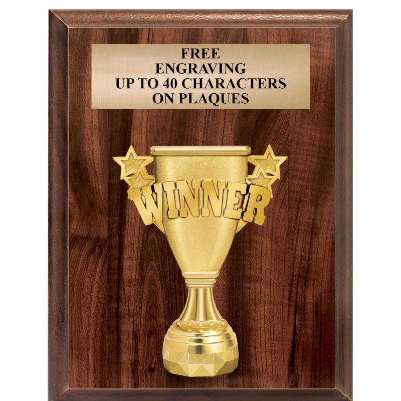 7"X9"FIGURINE VERTICAL PLAQUE