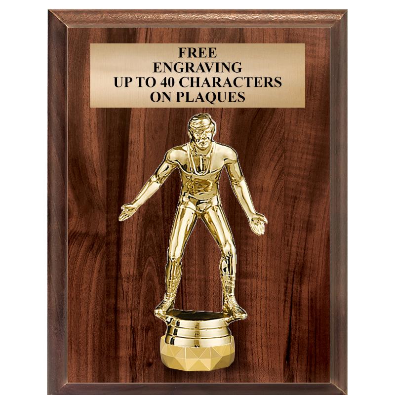 7"X9"FIGURINE VERTICAL PLAQUE