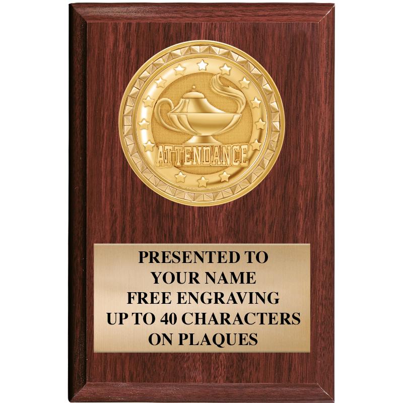 4" X 6" WOOD INSERT PLQ