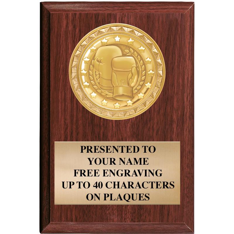 4" X 6" WOOD INSERT PLQ