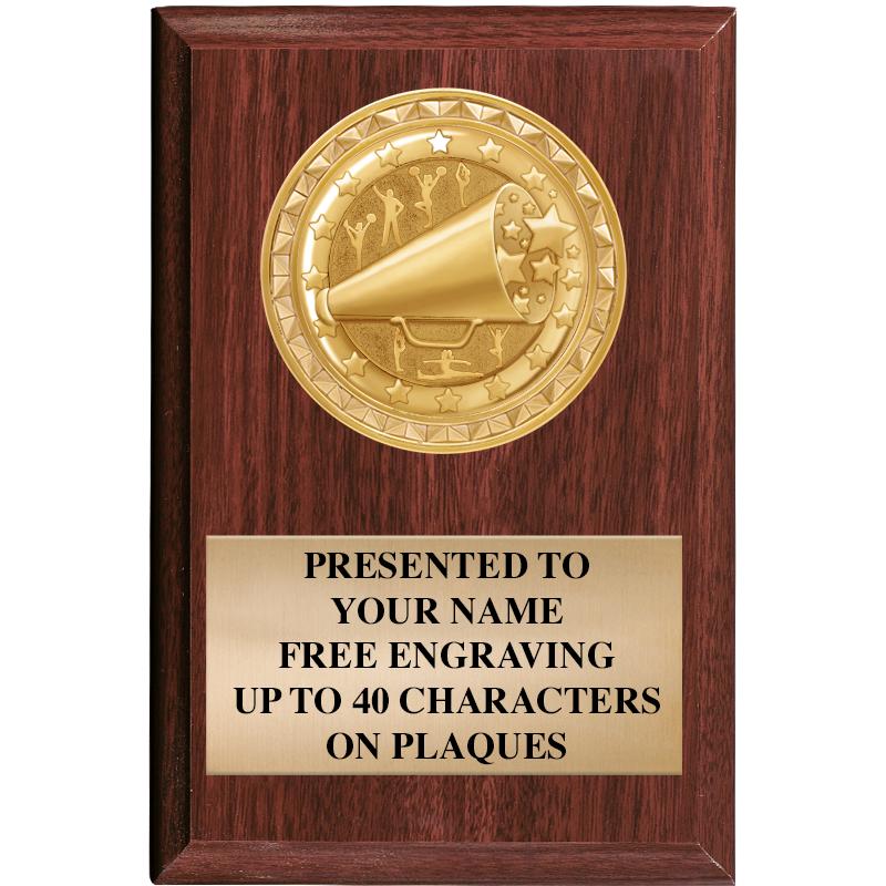 4" X 6" WOOD INSERT PLQ