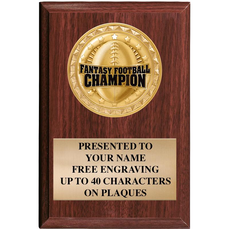 4" X 6" WOOD INSERT PLQ