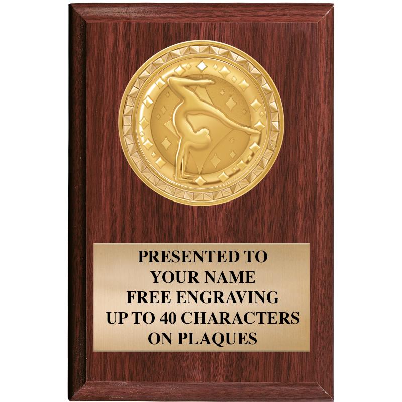 4" X 6" WOOD INSERT PLQ