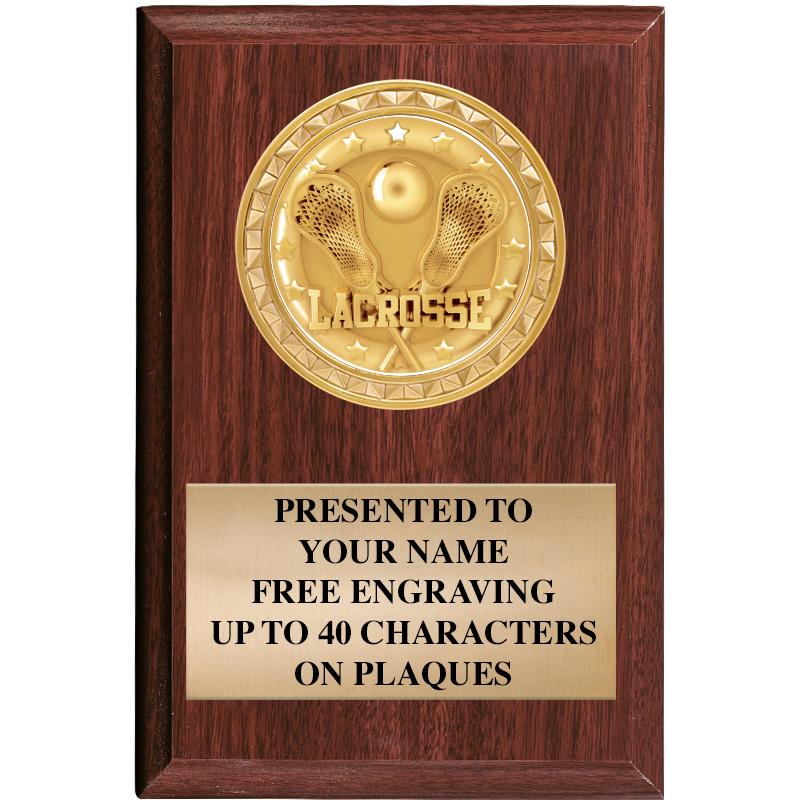 4" X 6" WOOD INSERT PLQ