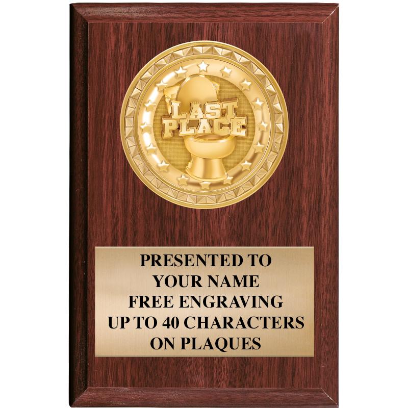 4" X 6" WOOD INSERT PLQ