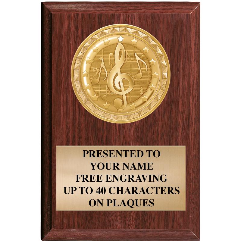 4" X 6" WOOD INSERT PLQ